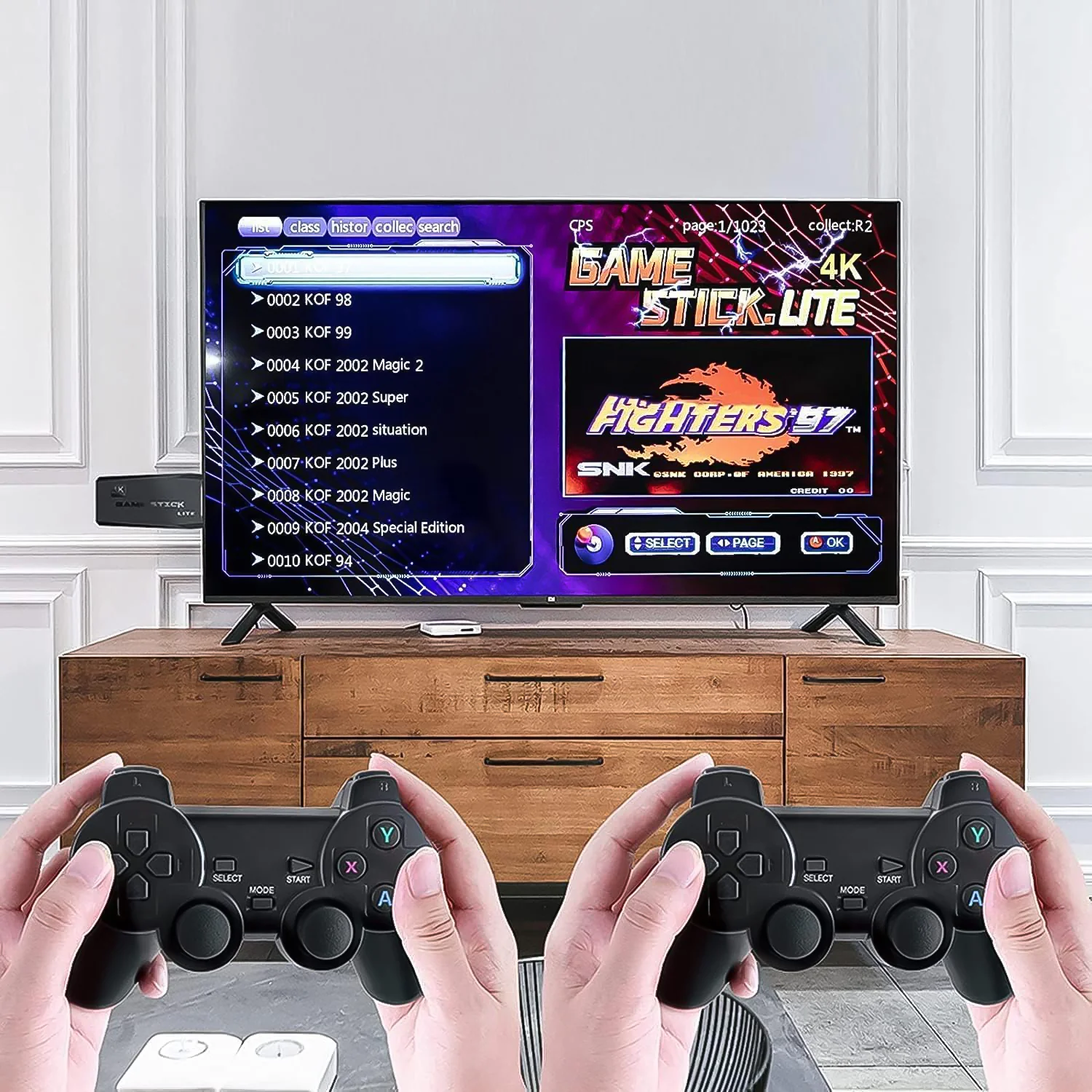 Wireless Controller Gamepad with 10,000+ Games, - Image 3