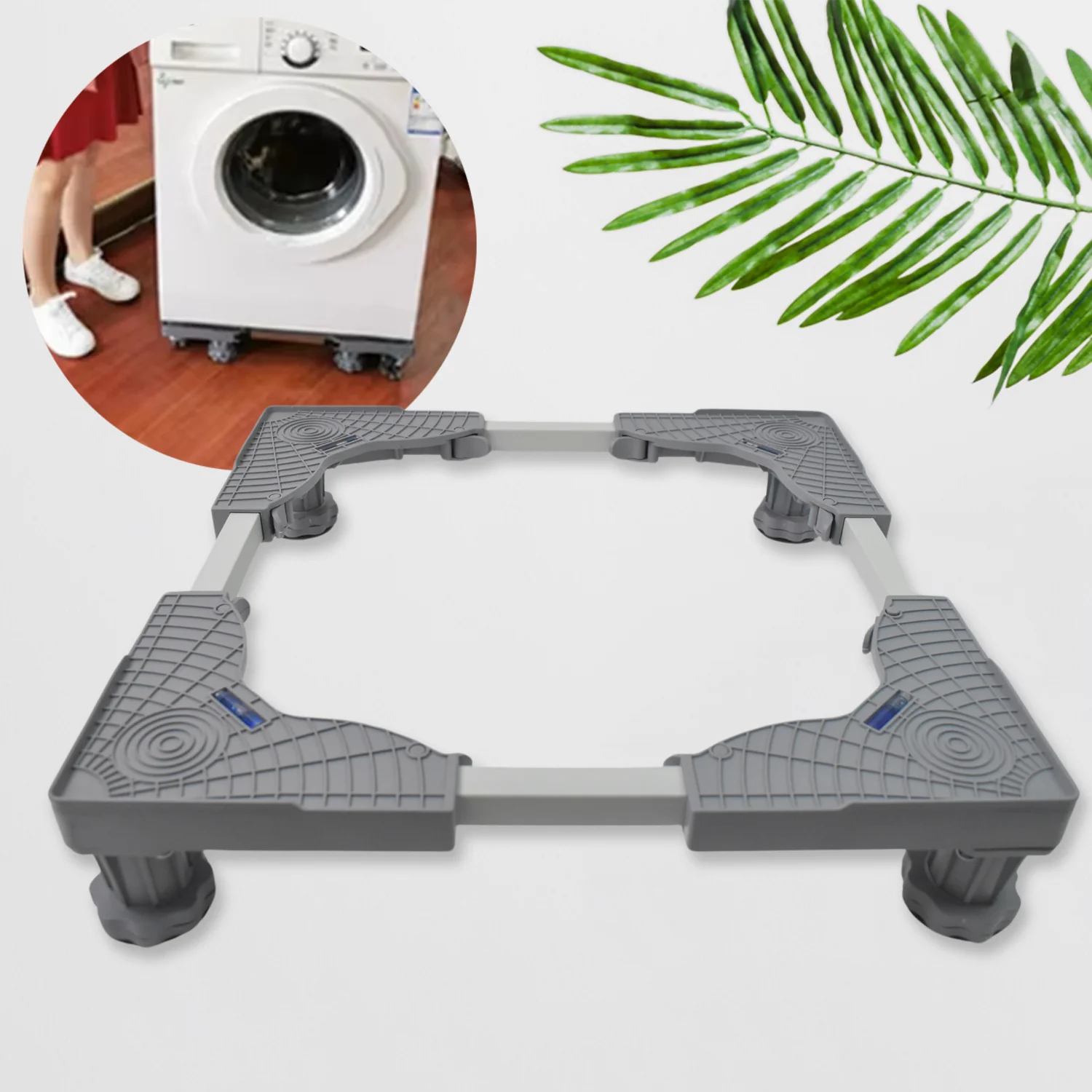 Adjustable Washing Machine Stand (1 Pc / 67×67 Cm Long Adjust) - Image 7