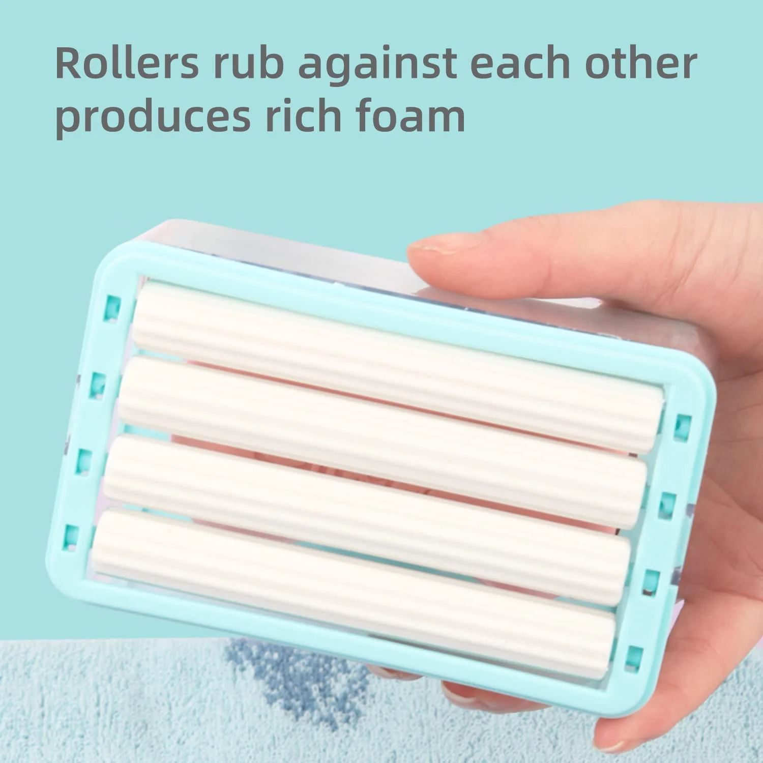 2 in 1 Soap Roller with Case (1 Pc) - Image 3