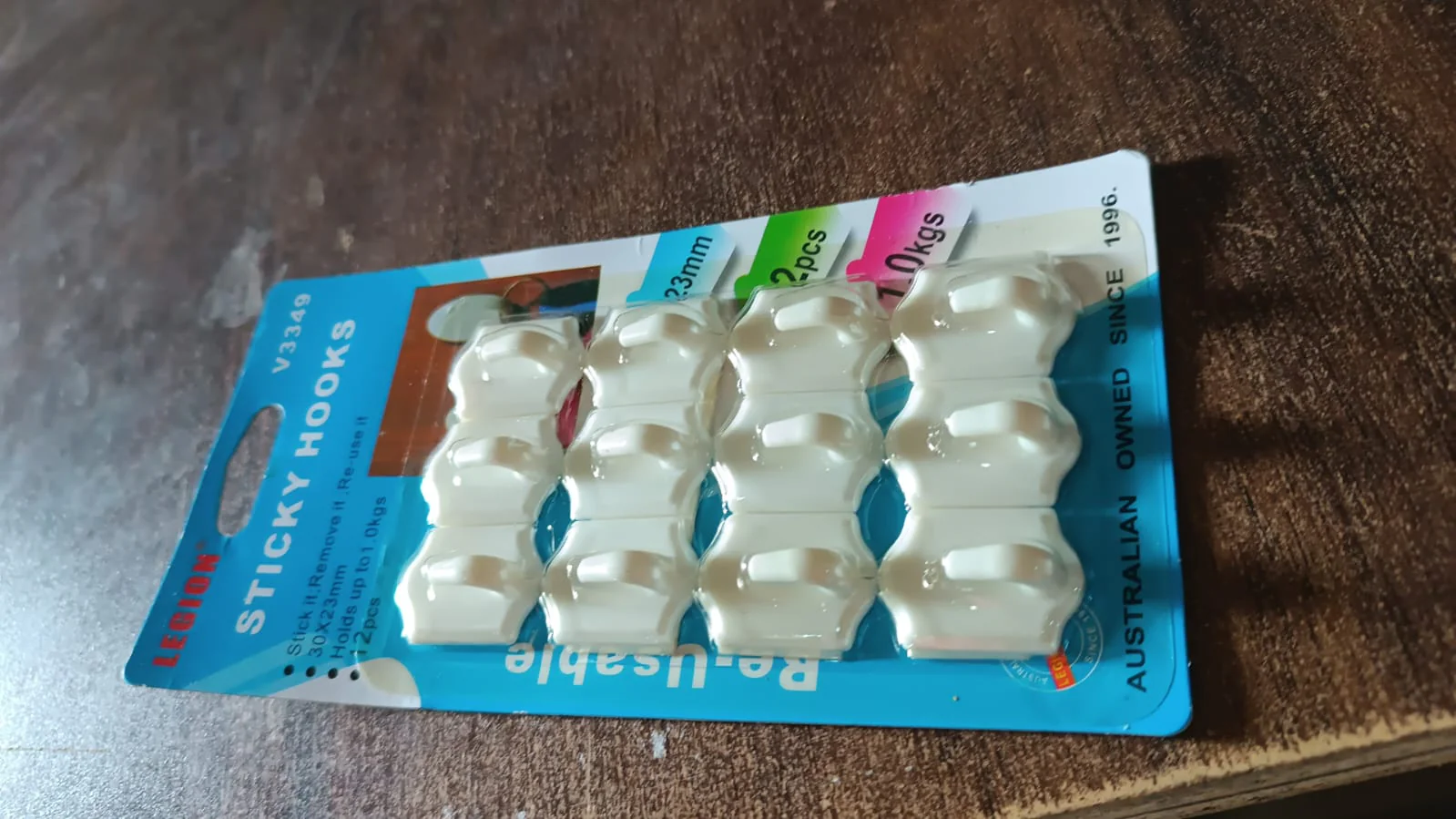 Small Adhesive Hooks for Wall Hanging Adhesive Hooks (12 pcs Set) - Image 8