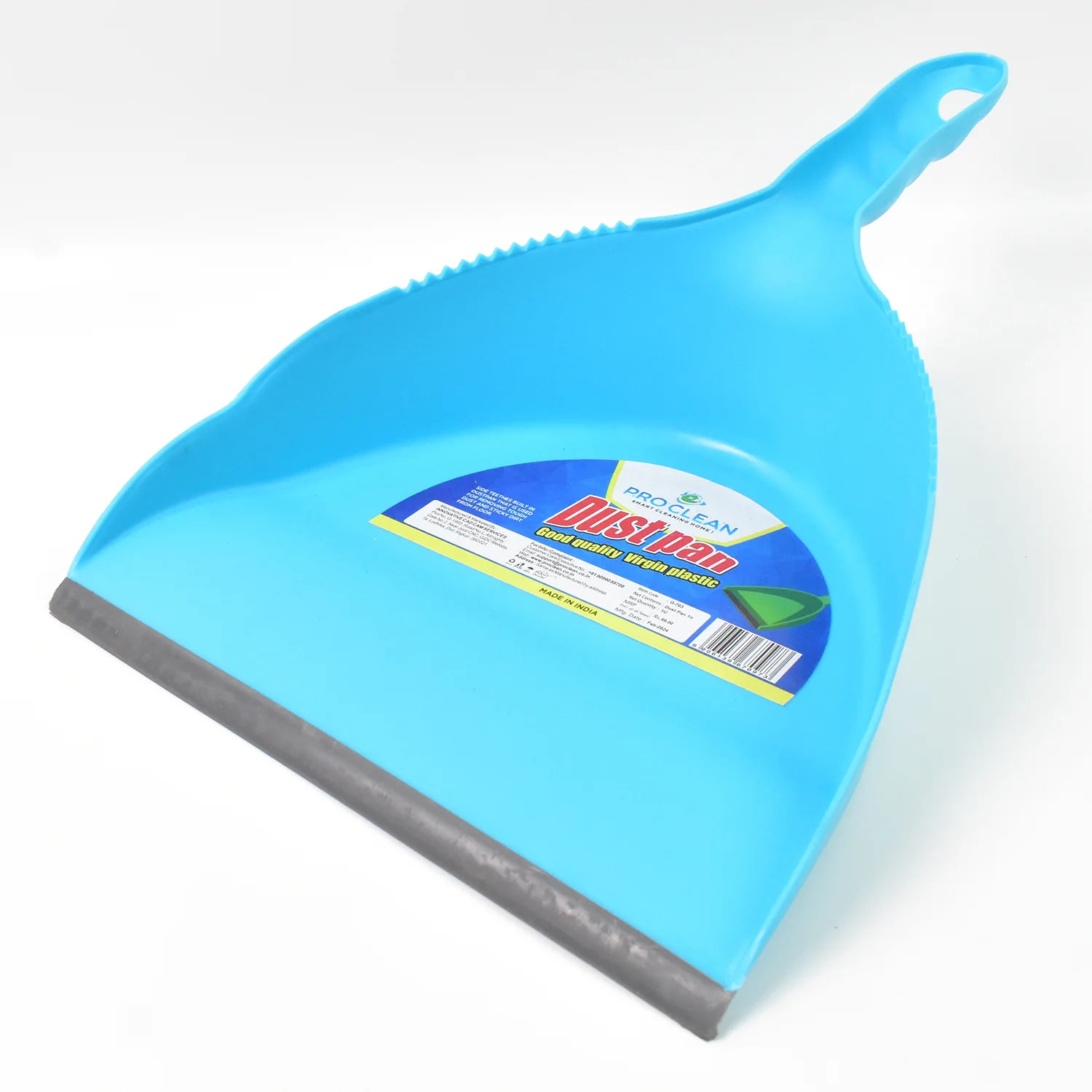 Heavy Plastic Dustpan with Handle, Supdi (1 Pc) - Image 5