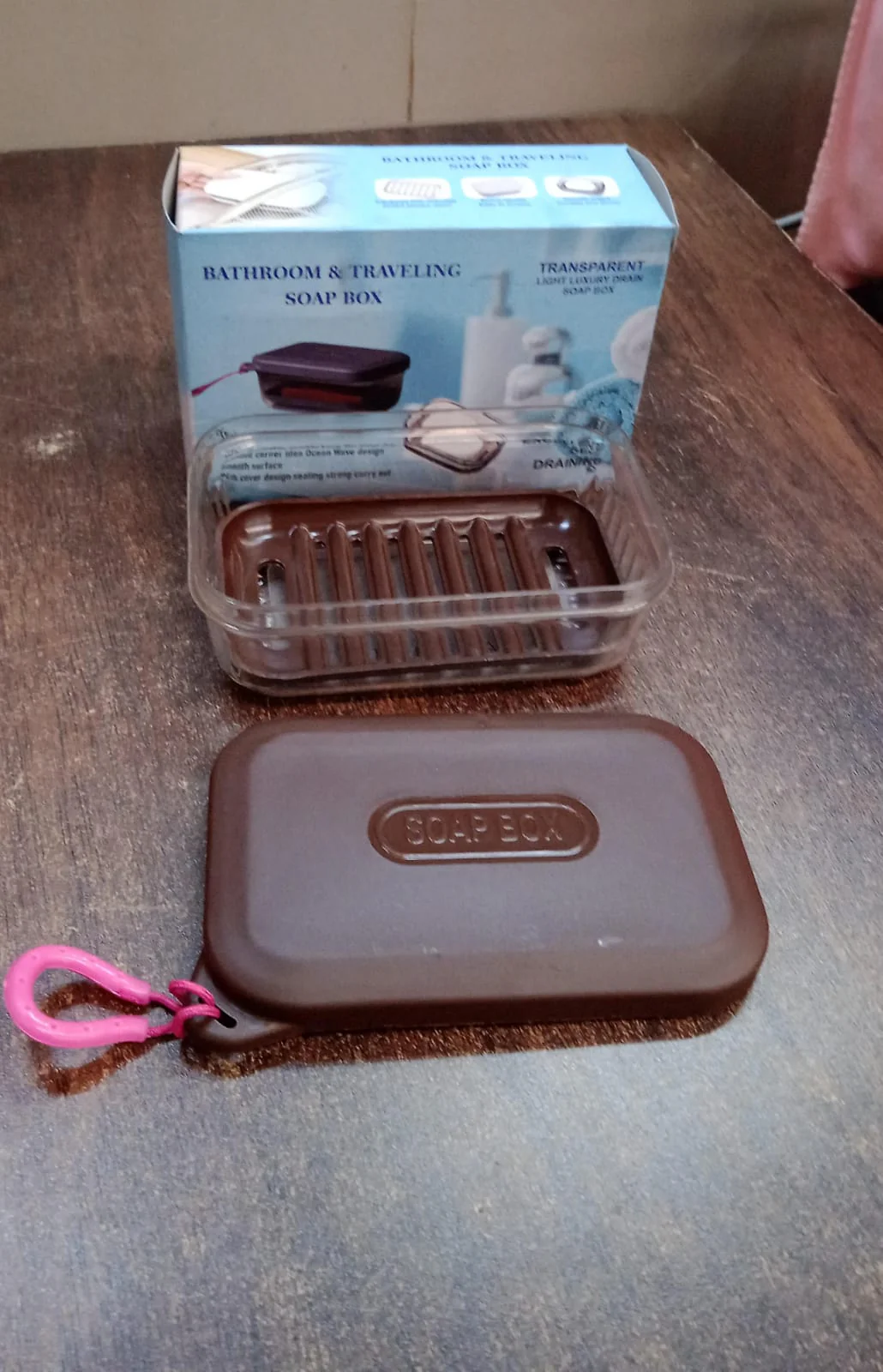 Bathroom & Travel Plastic Soap Box with Lid ,Sabudani (1 Pc) - Image 6