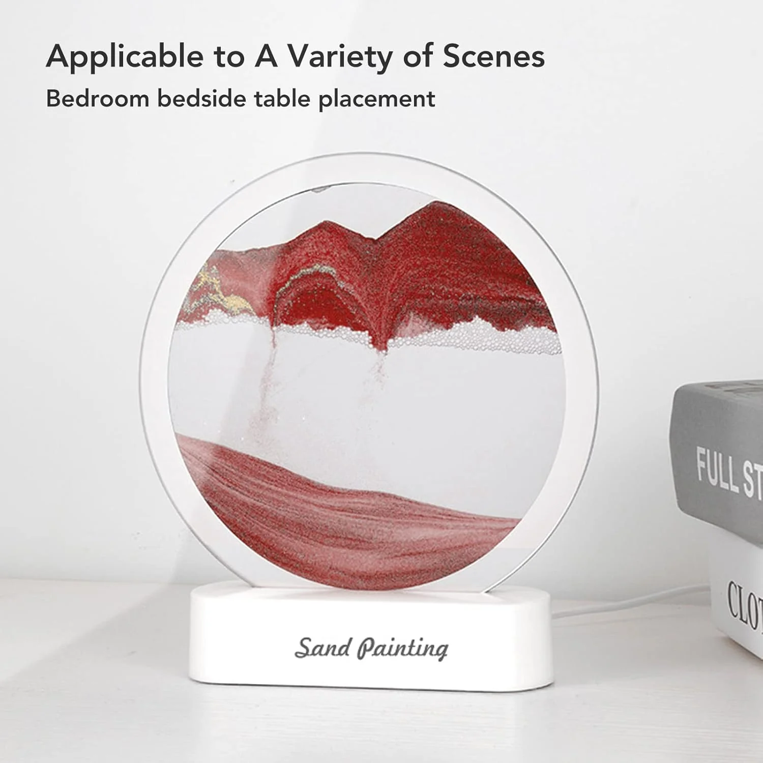 3D Liquid motion Display With LED Light (1 Pc) - Image 10