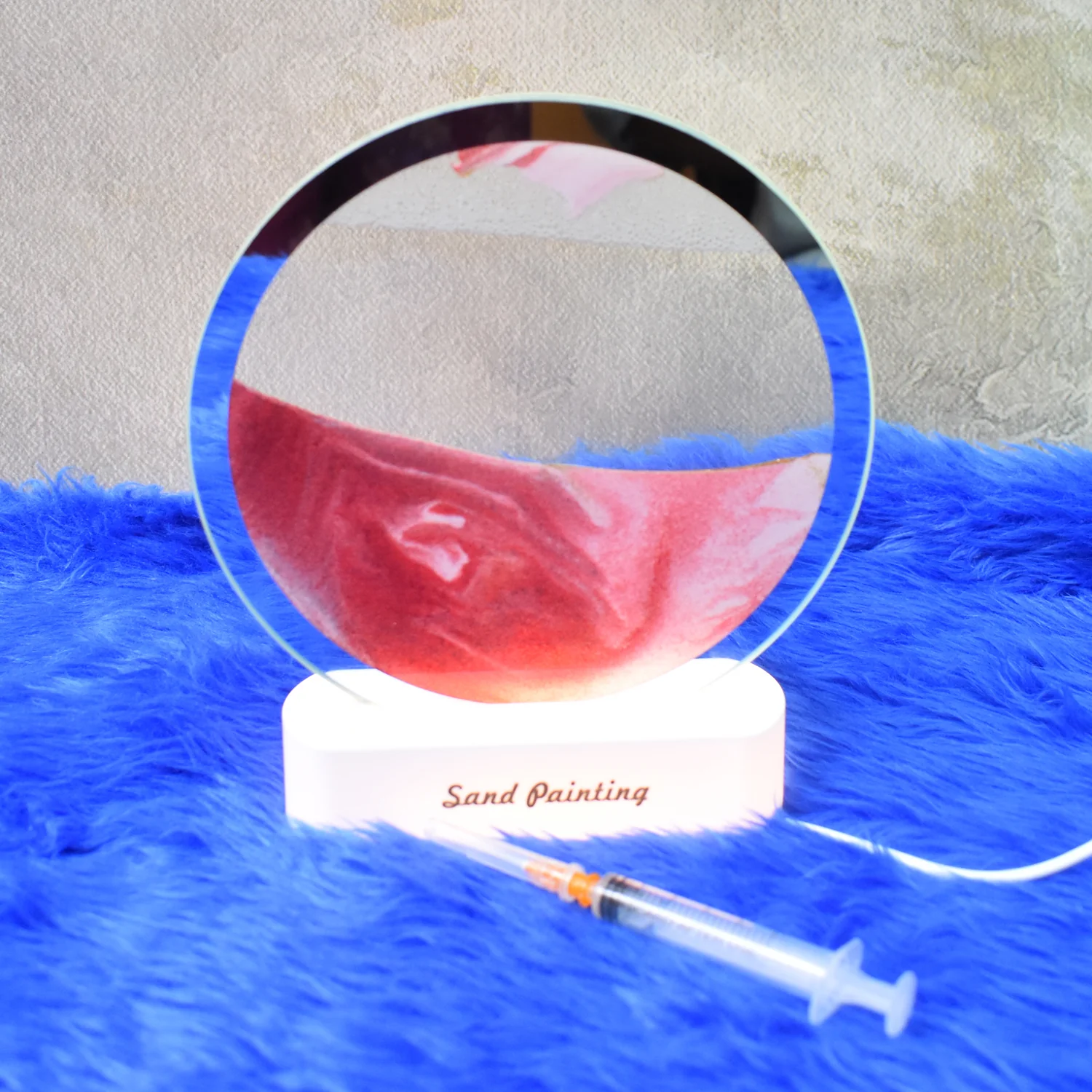 3D Liquid motion Display With LED Light (1 Pc) - Image 4