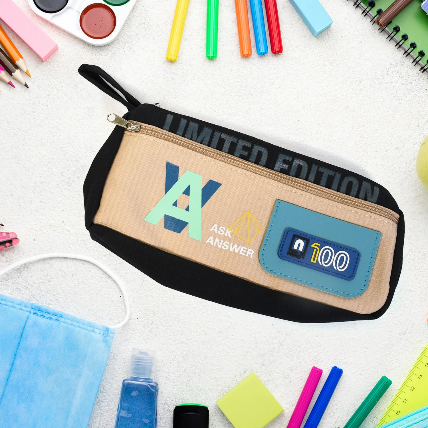 Mix Design Pouch – Stylish and Versatile Storage Bag (1pc) - Image 4