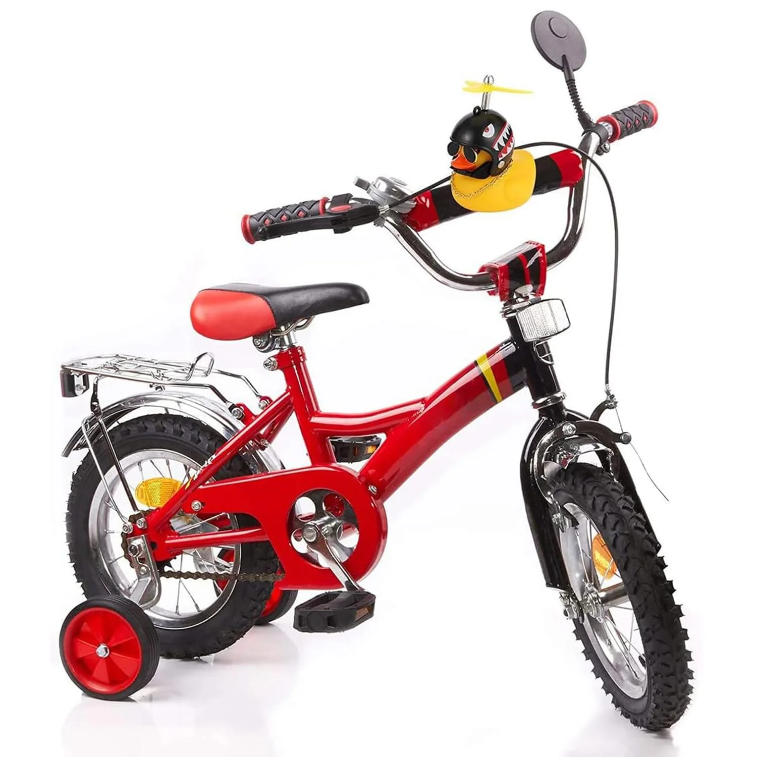 Beautiful Duck Car Ornaments Duck Bicycle Bell Propeller Helmet (1 Pc / Mix Design) - Image 8