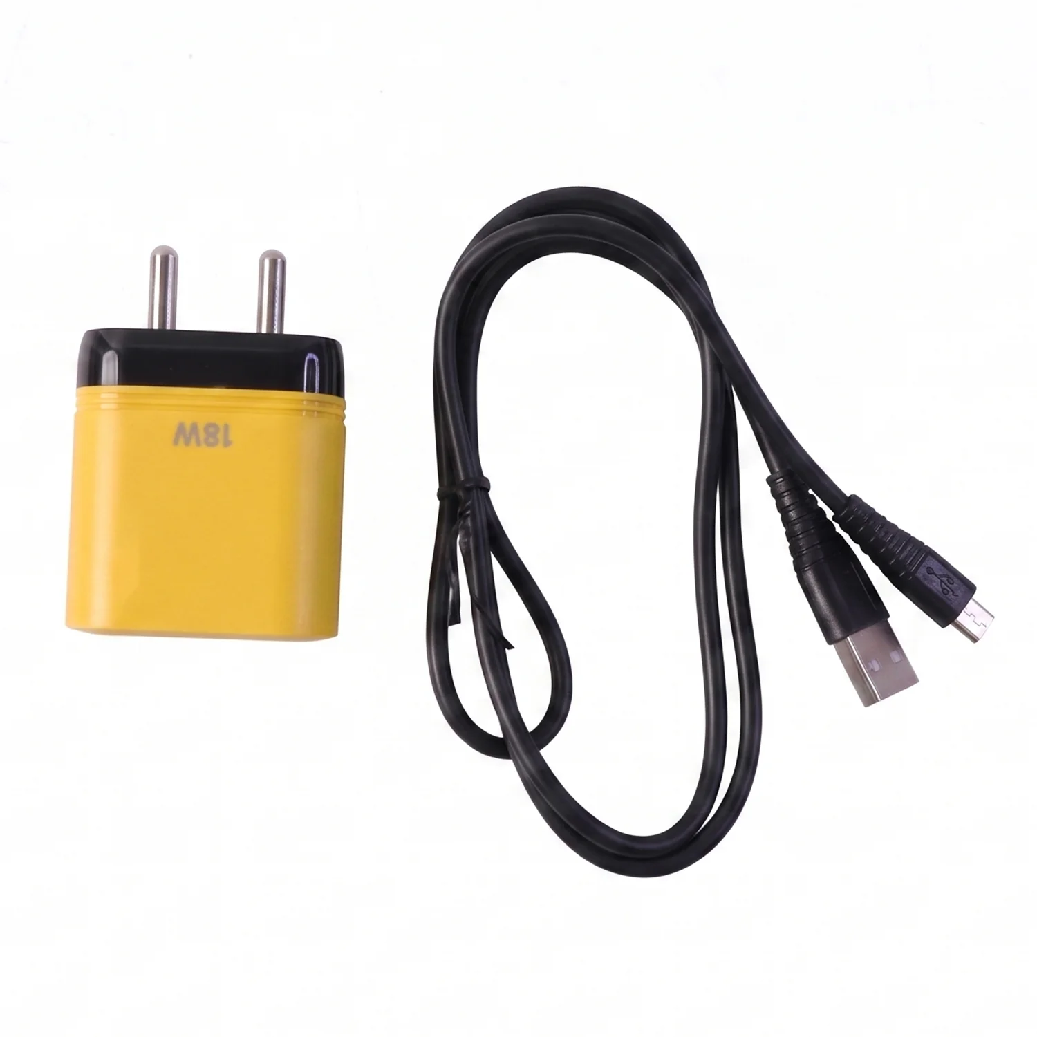 18W Fast Charging USB Wall Charger Adapter with Free Micro USB Cable - Image 4