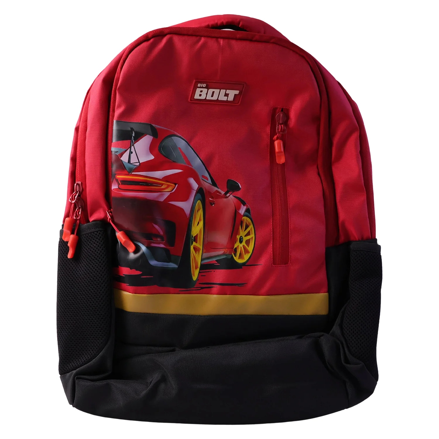 19-inch School Bag with Car Design for Kids - Image 5
