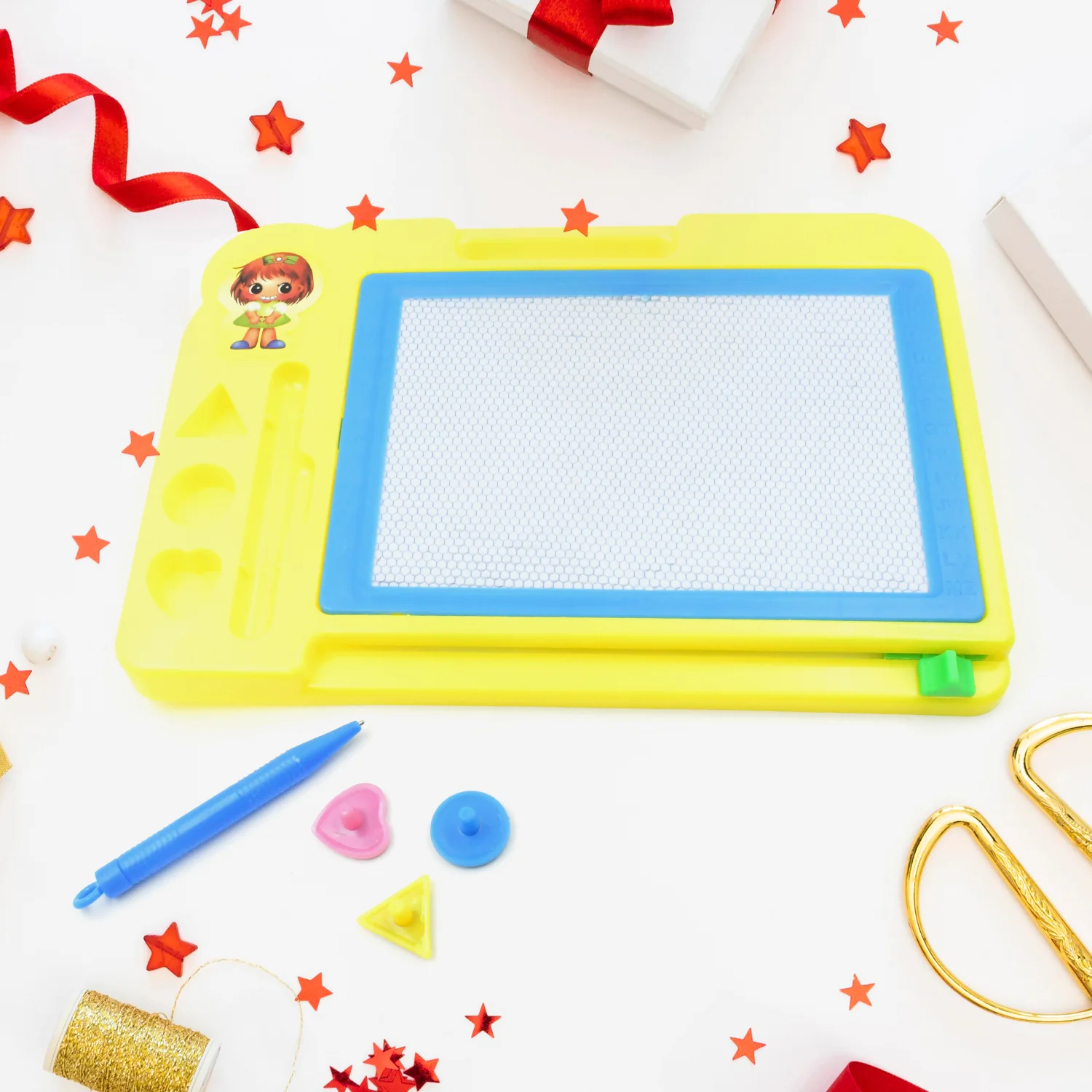 Children’s Magic Slate Doodle Pad Erasable Drawing & Writing Board (1 Pc) - Image 6