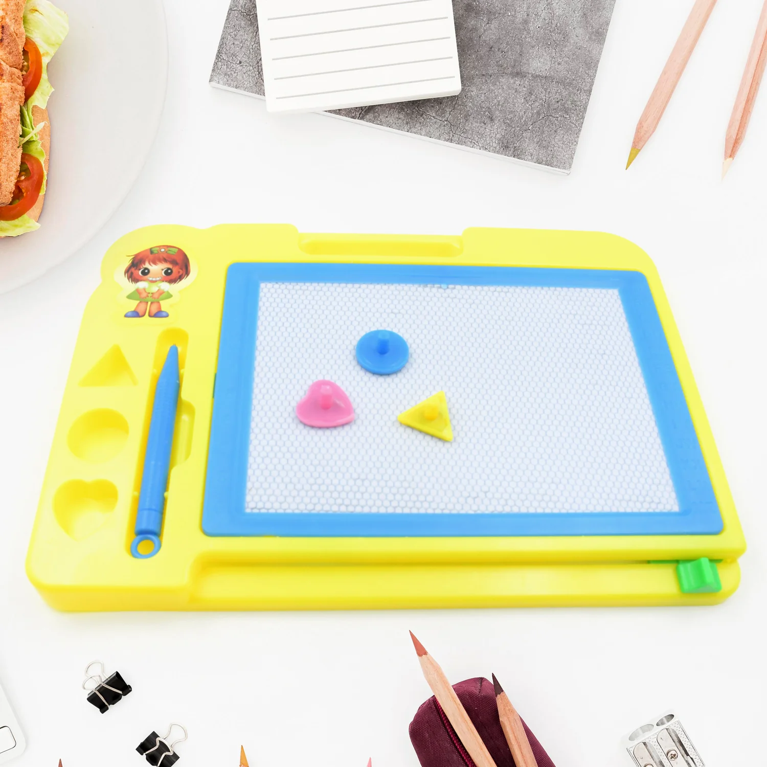 Children’s Magic Slate Doodle Pad Erasable Drawing & Writing Board (1 Pc) - Image 7