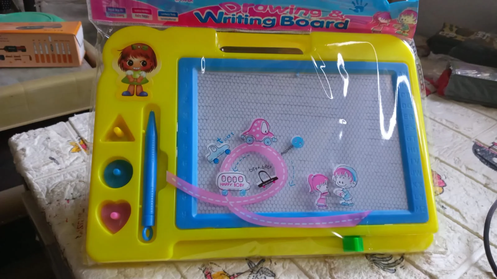 Children’s Magic Slate Doodle Pad Erasable Drawing & Writing Board (1 Pc) - Image 8