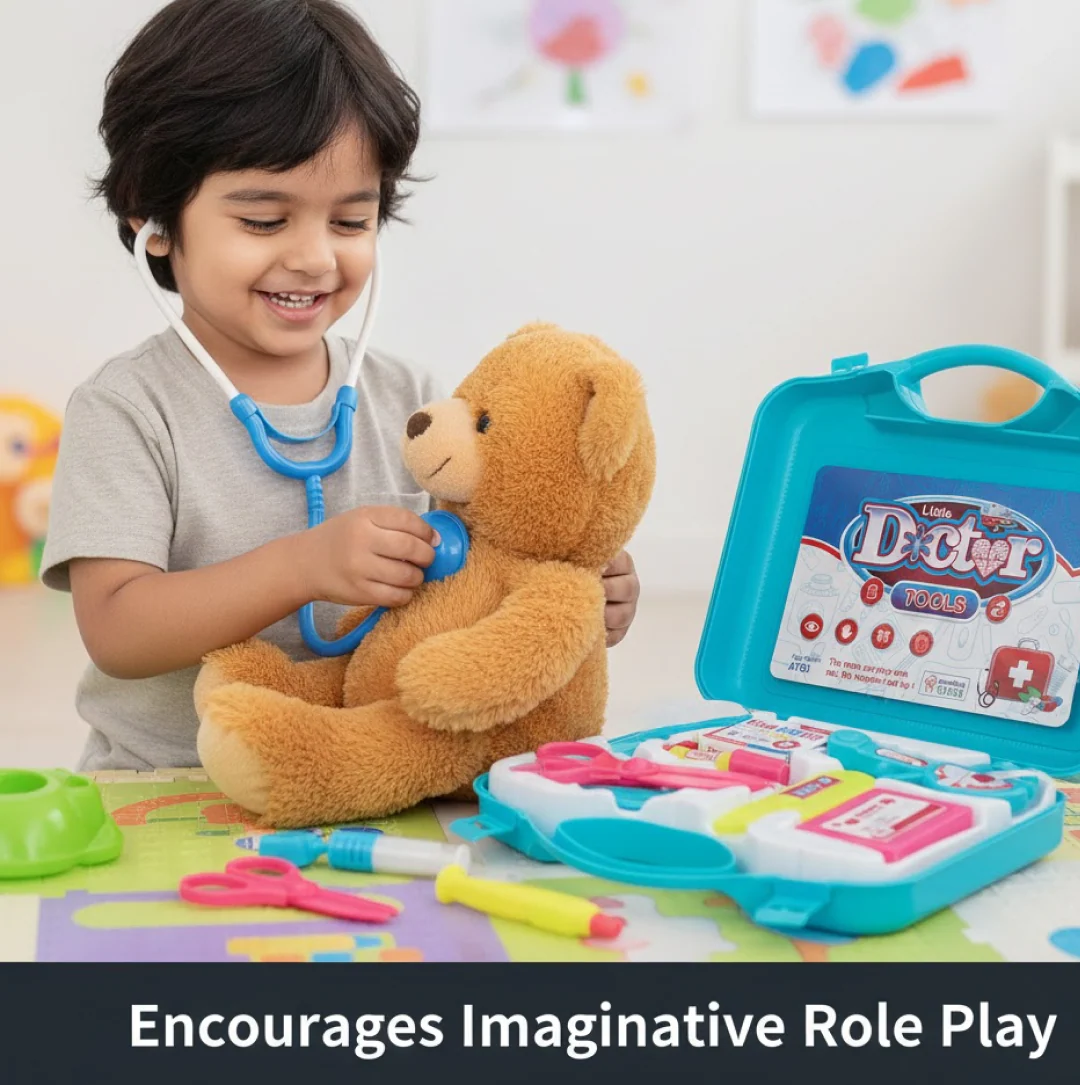 Kids Doctor Set Toy Game Kit for Boys and Girls Collection (Multicolour) - Image 6