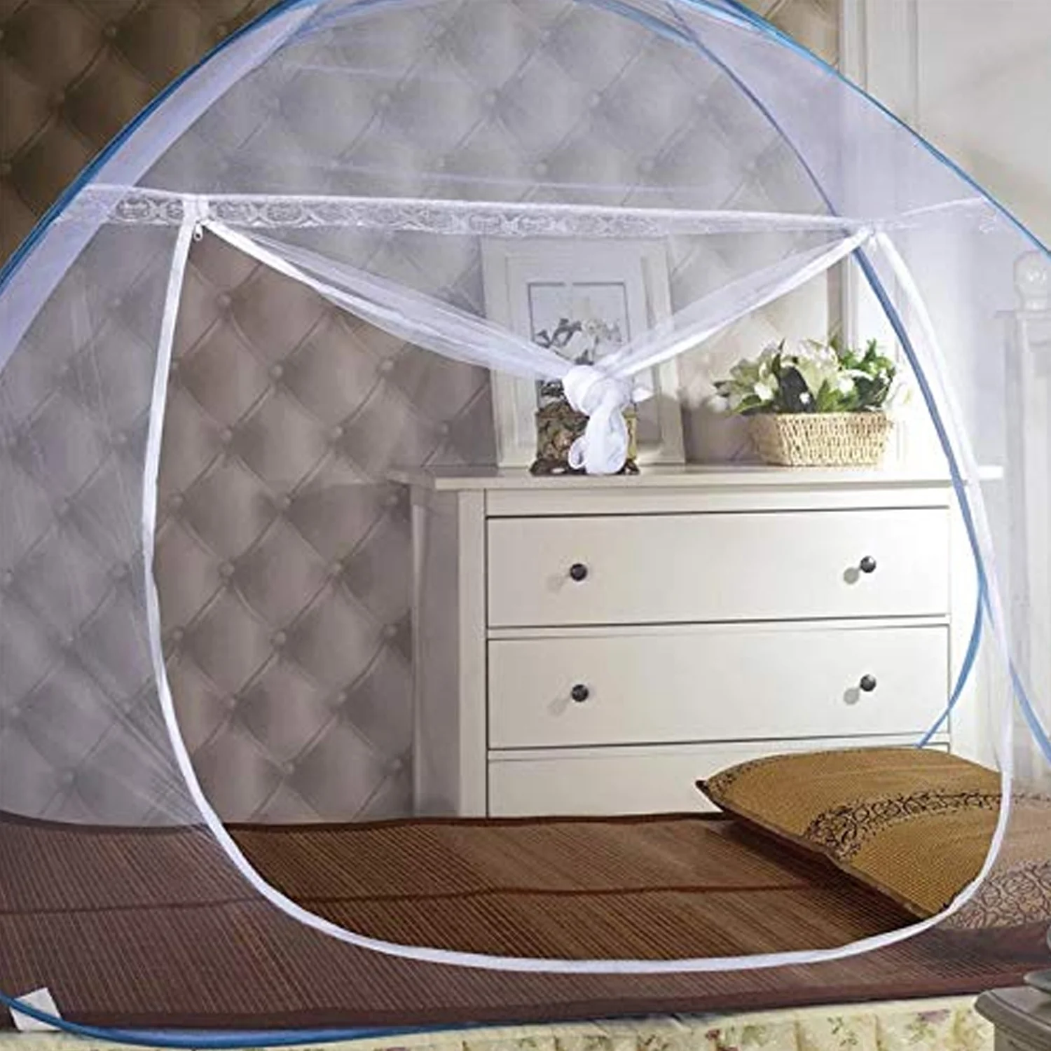 Premium Polyester Foldable Mosquito Net Tent (100 Cm Long / 1 Pc) - Image 10