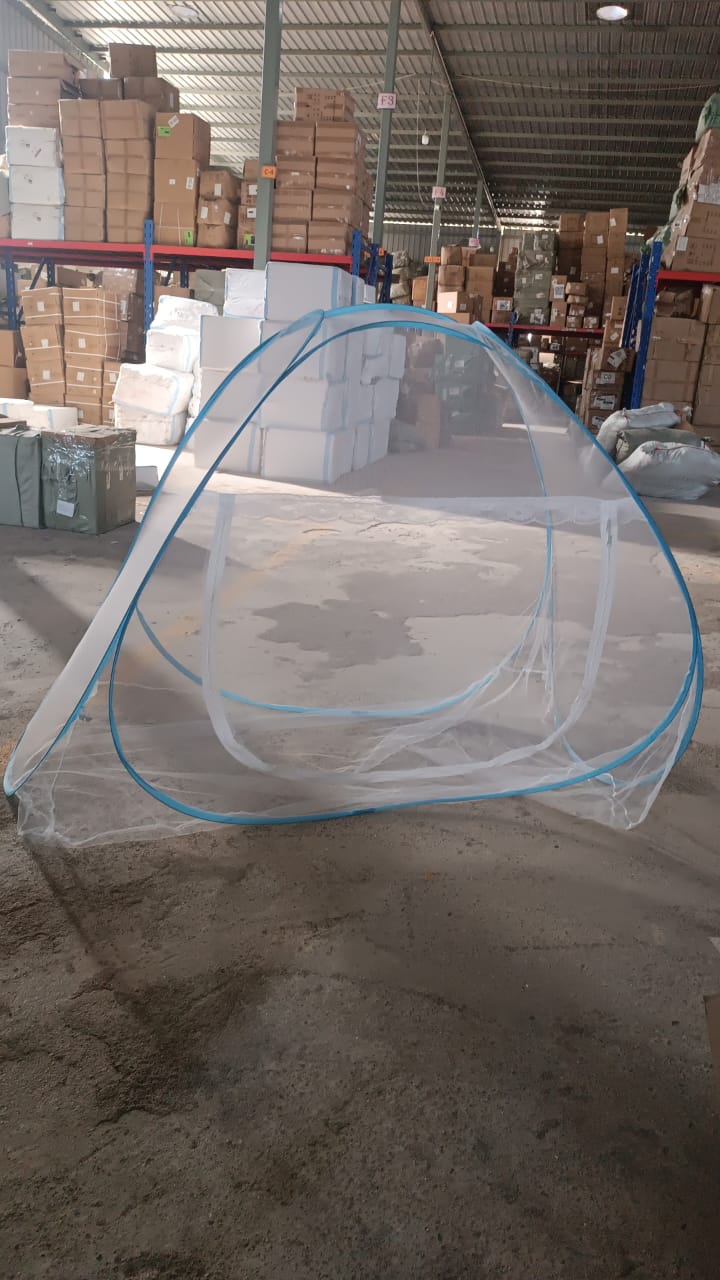 Premium Polyester Foldable Mosquito Net Tent (100 Cm Long / 1 Pc) - Image 11