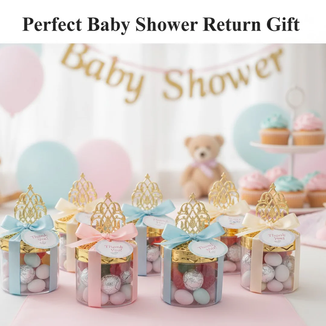 Plastic Baby Shower Candy Boxes (1 Pc) - Image 2
