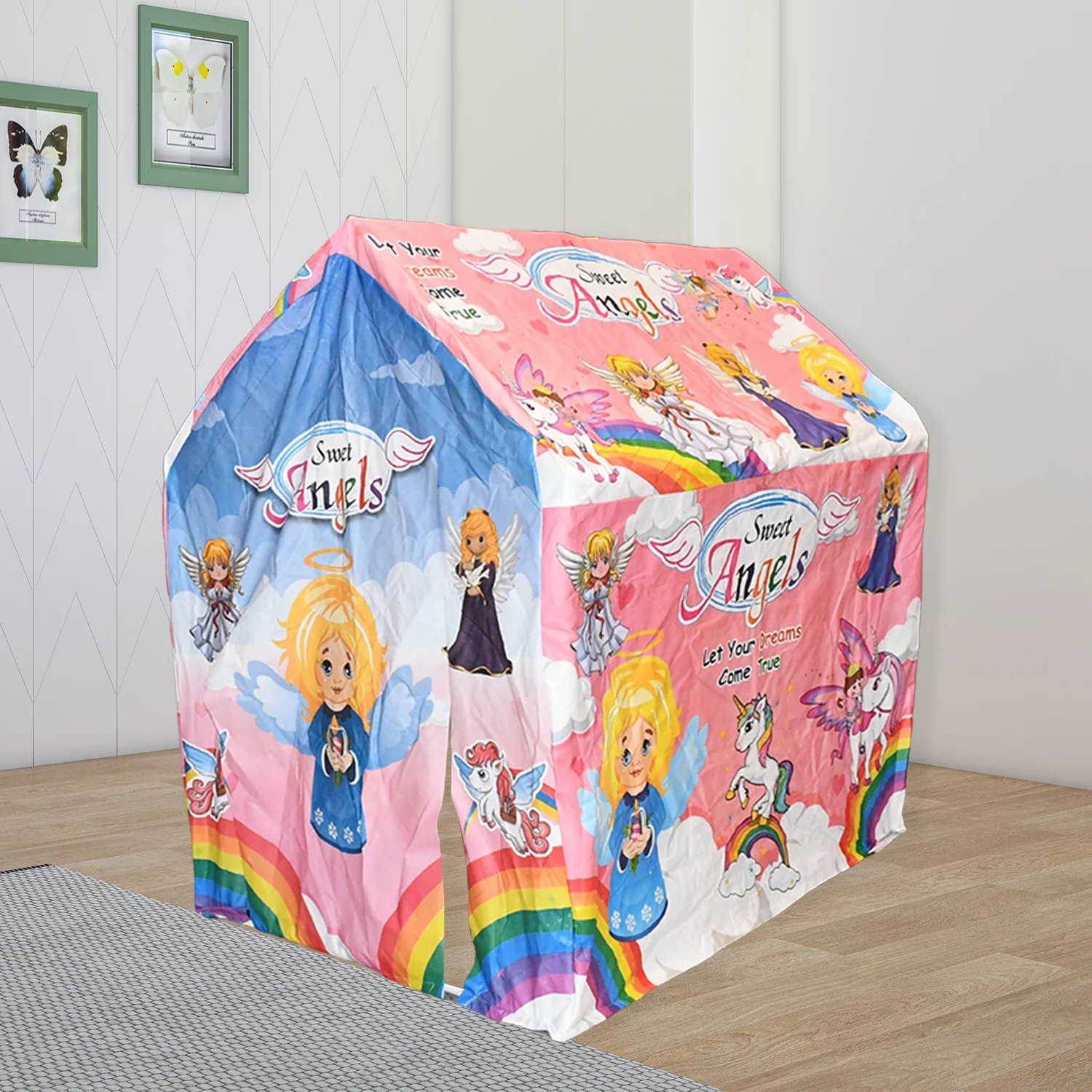 Jumbo Size Go to School Kids Play Tent House (Multicolour) - Image 3