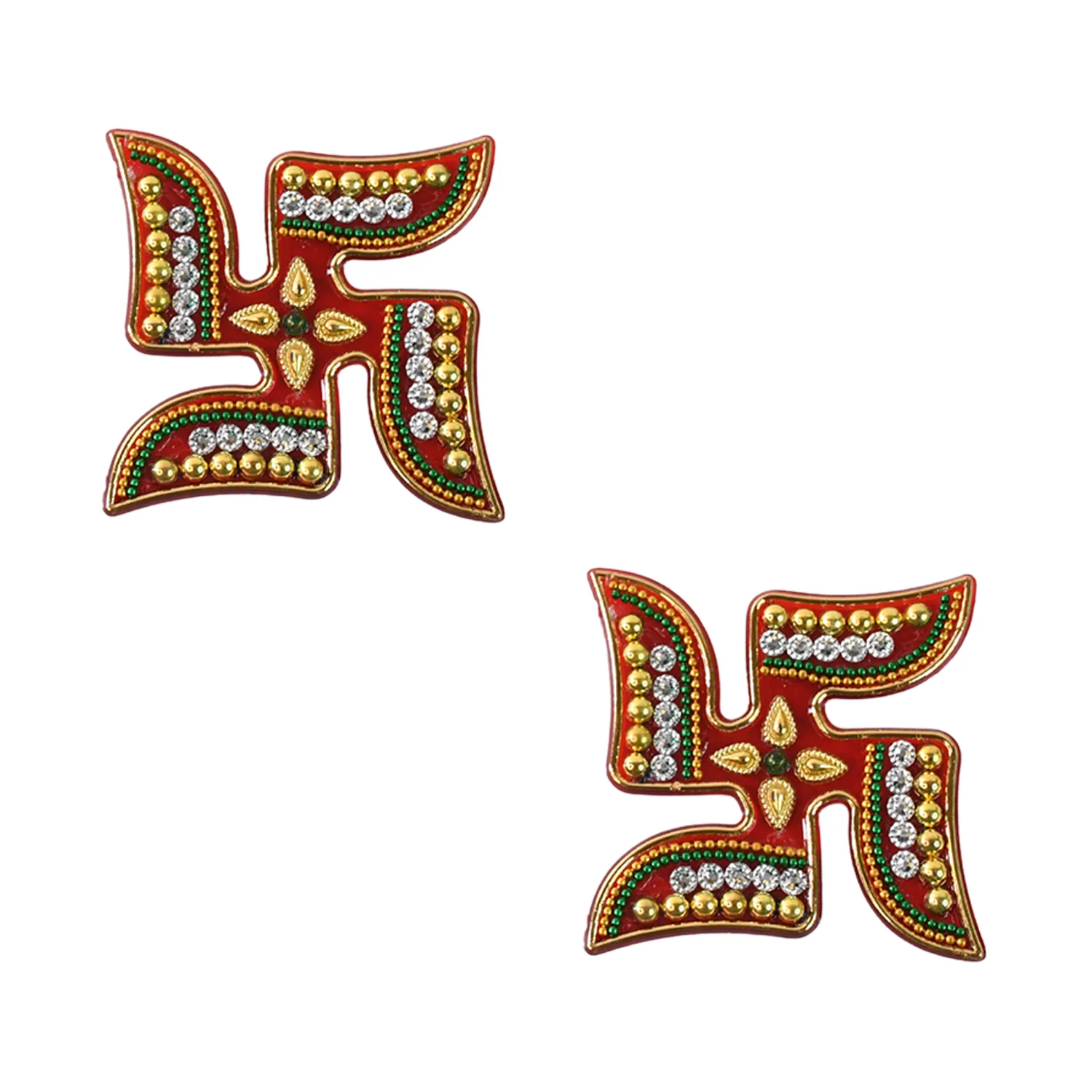 Decorative Swastik Sticker (2Pc Set) - Image 6