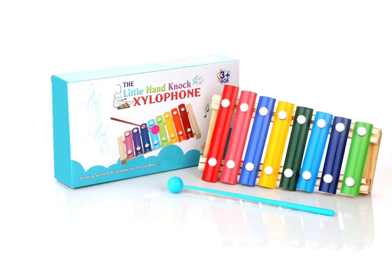 Wooden Xylophone Musical Toy for Children (MultiColor) - Image 4