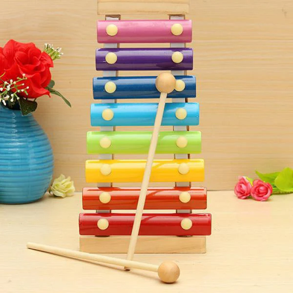 Wooden Xylophone Musical Toy for Children (MultiColor) - Image 5