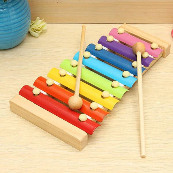 Wooden Xylophone Musical Toy for Children (MultiColor) - Image 7