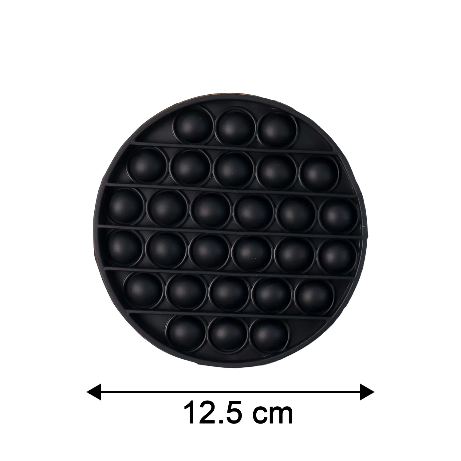 Premium Round Shape Silicone Pop It Fidget Toy (1 Pc) - Image 3