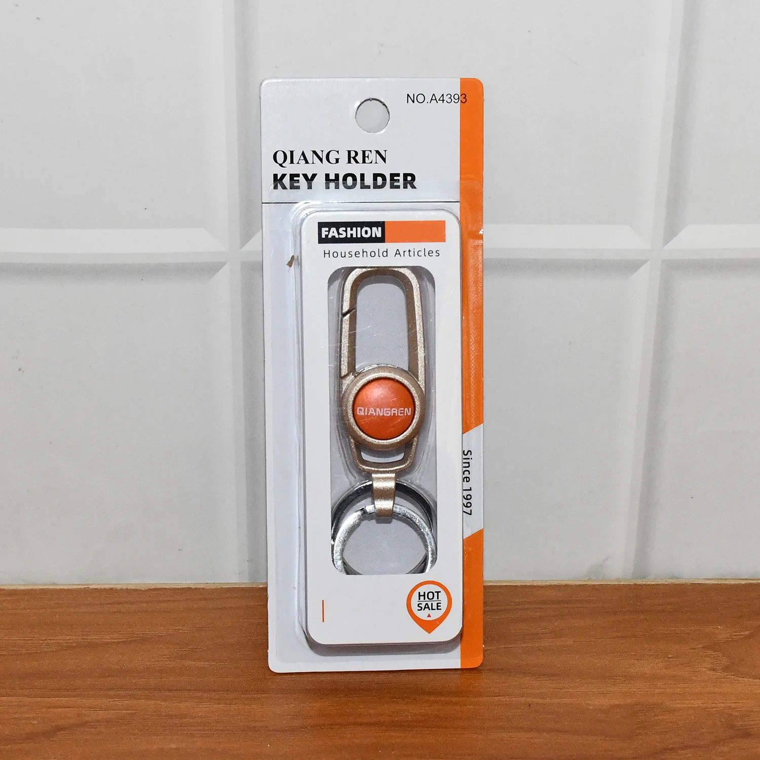 Premium Metal Keychain Carabiner Clip Hook with Dual Key Rings (1 Pc) - Image 7