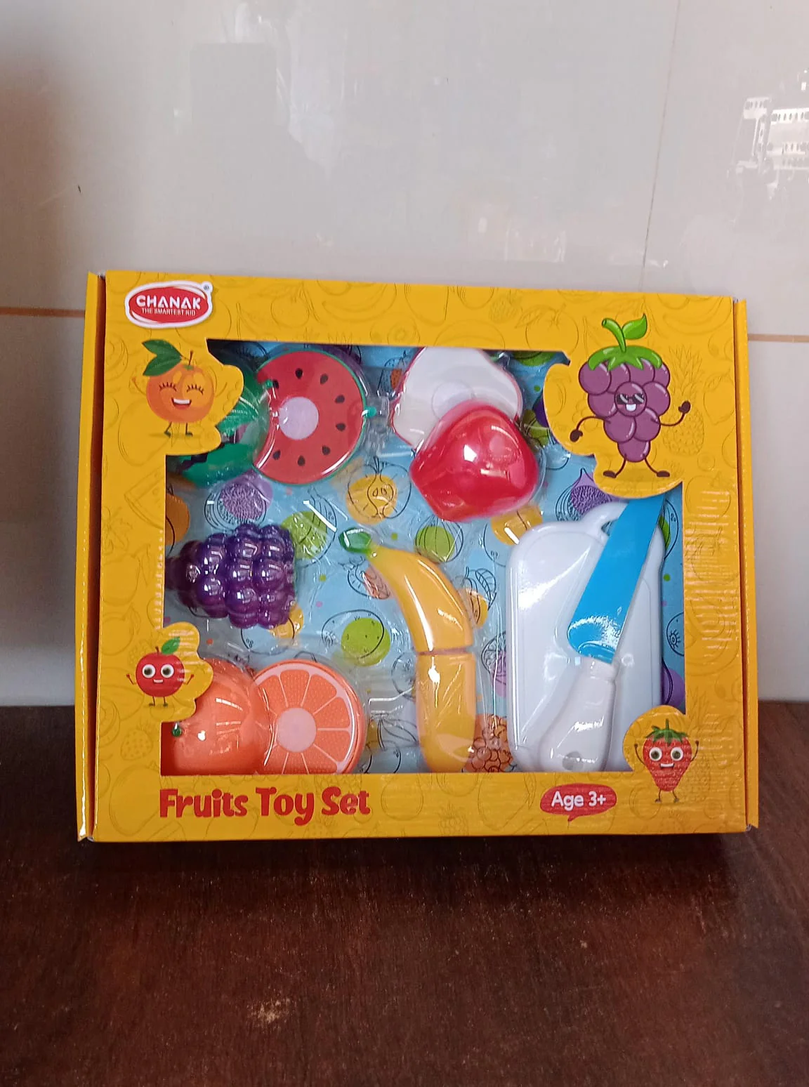 Realistic Sliceable Fruits Cutting Play Toy Set (7 Pcs Set) - Image 7