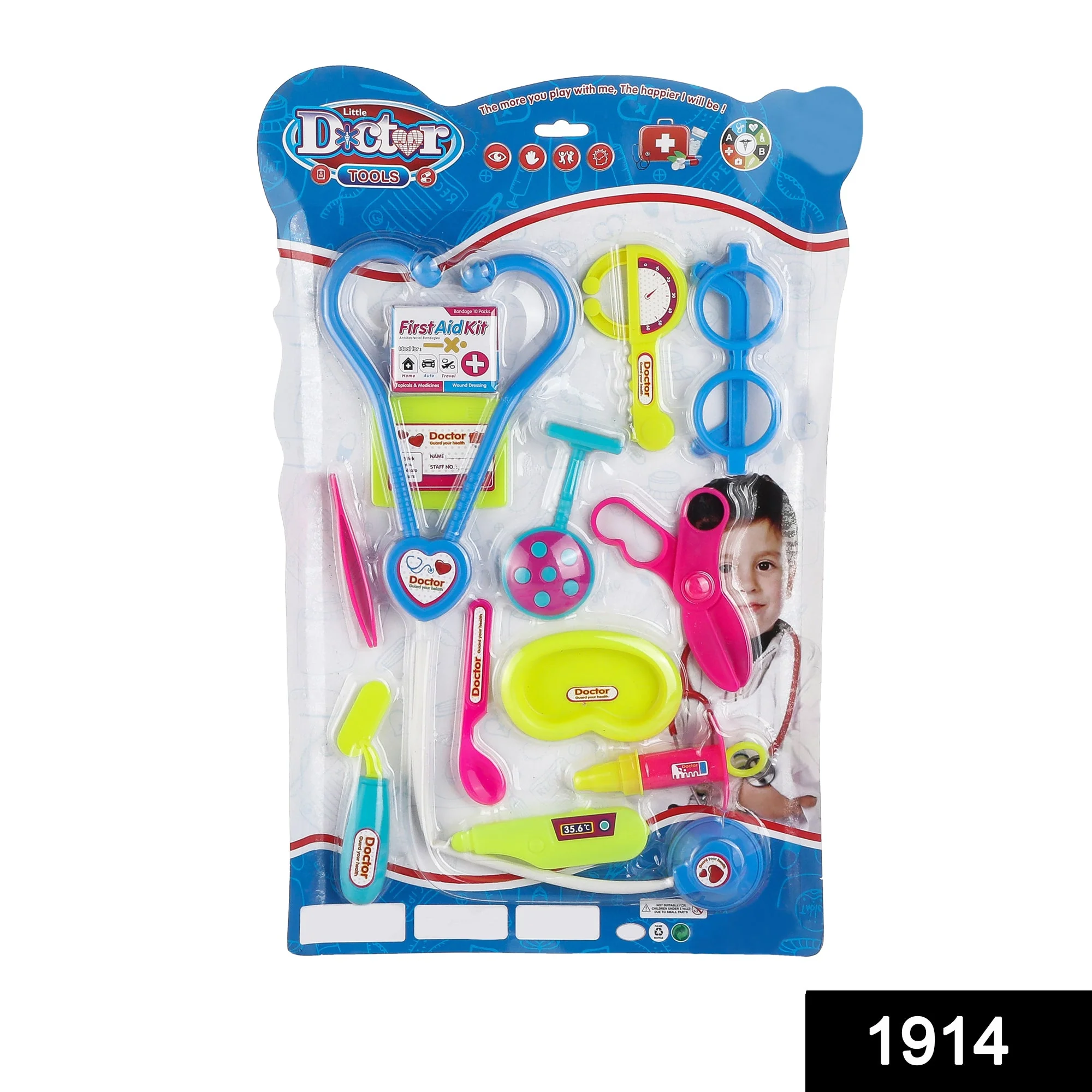 Doctor Set for Kids (Multicolour) - Image 2