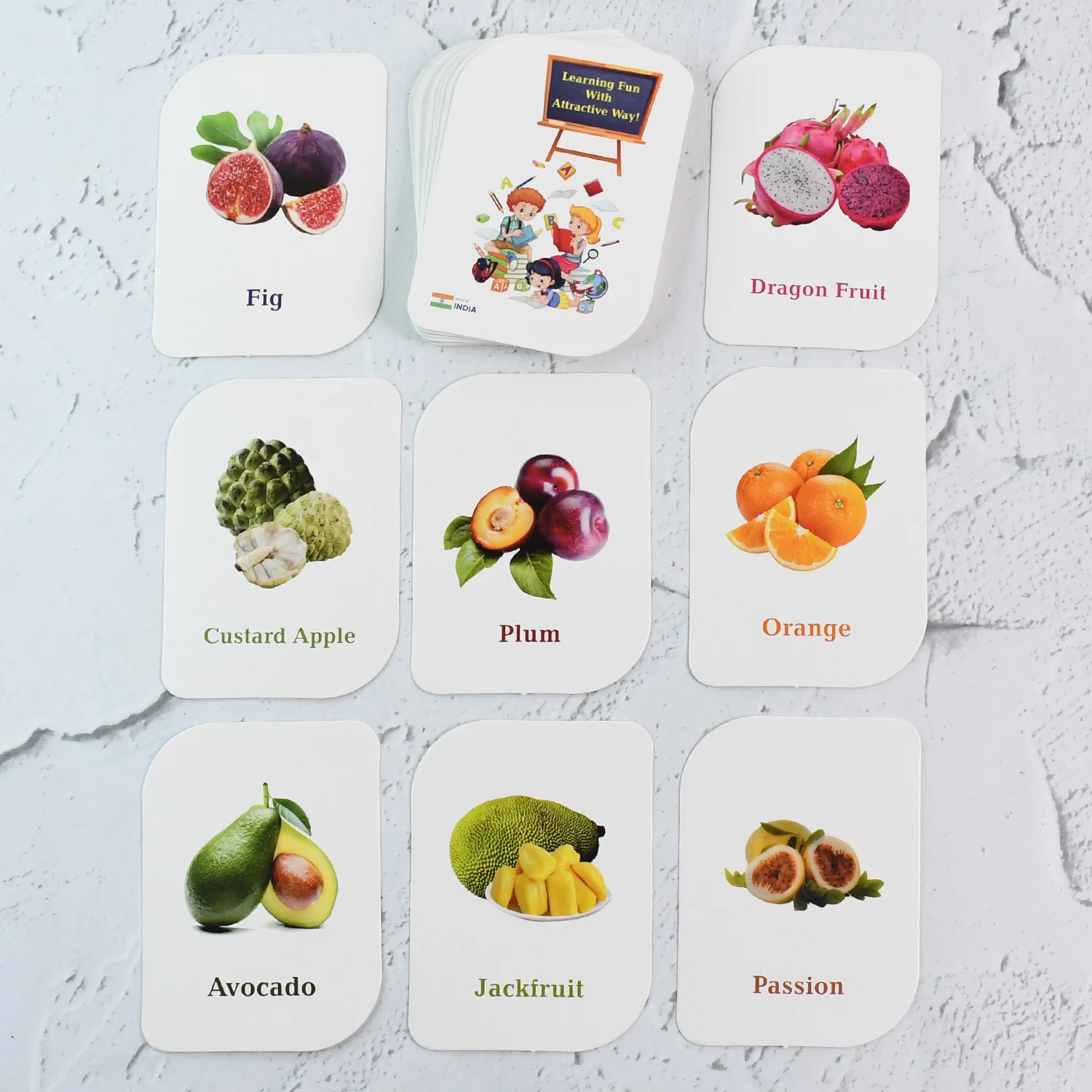KidKraft Early Learner Educational Flashcards – 32 pcs - Image 7