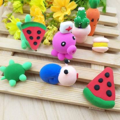 Non-Toxic Creative 30 Dough Clay 5 Different Colors, (Pack of 6 Pcs) - Image 6