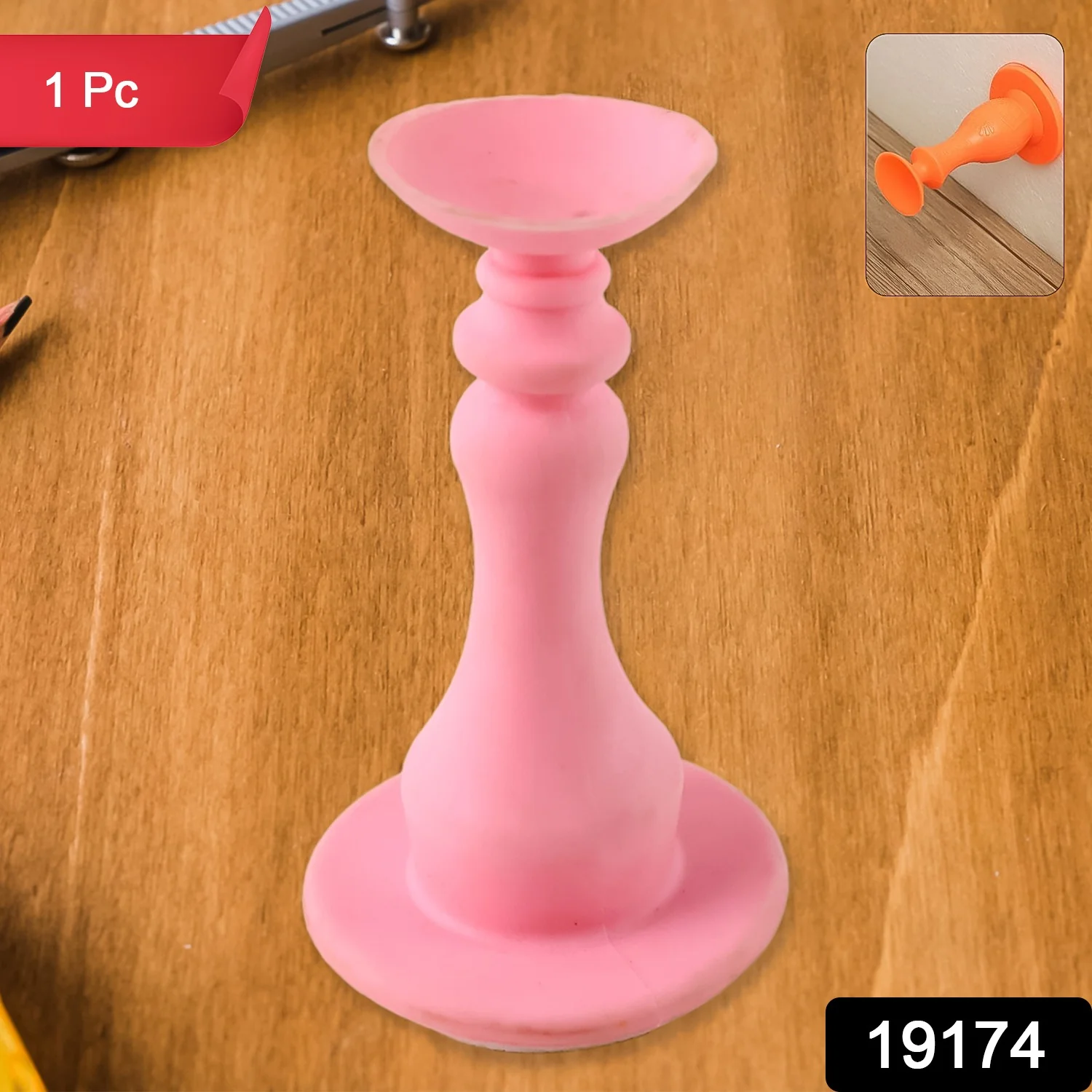 Pink Washing Machine Door Holder, Washing Machine Door Stopper (1 Pc) - Image 2