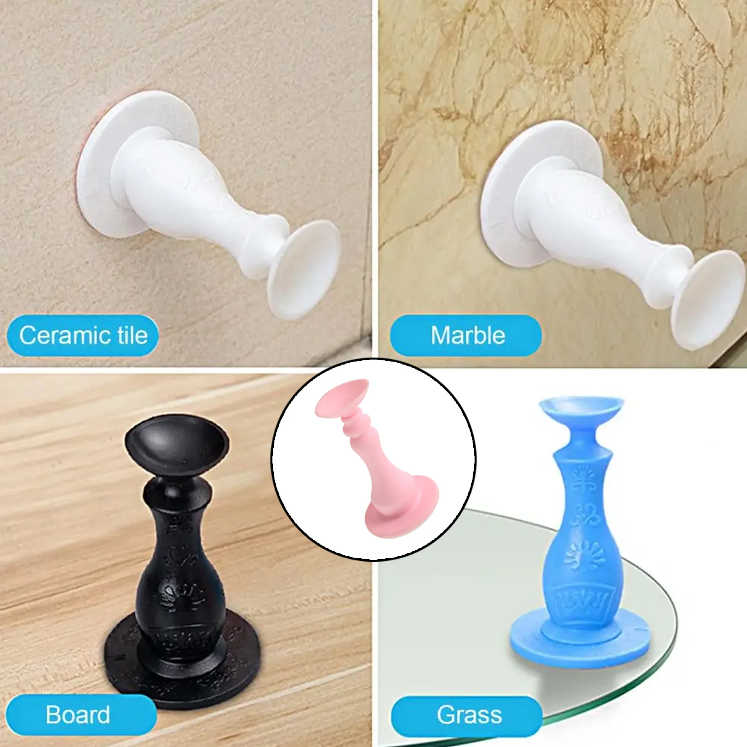 Pink Washing Machine Door Holder, Washing Machine Door Stopper (1 Pc) - Image 3