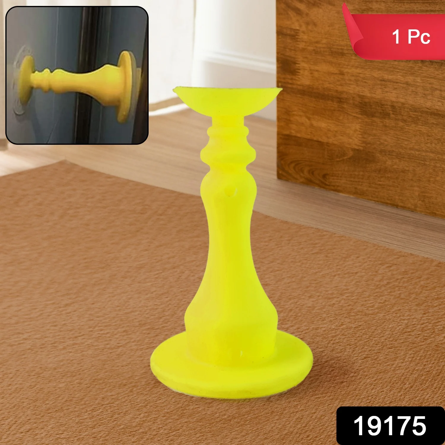 Neon Yellow Washing Machine Door Holder, Washing Machine Door Stopper (1 Pc) - Image 2