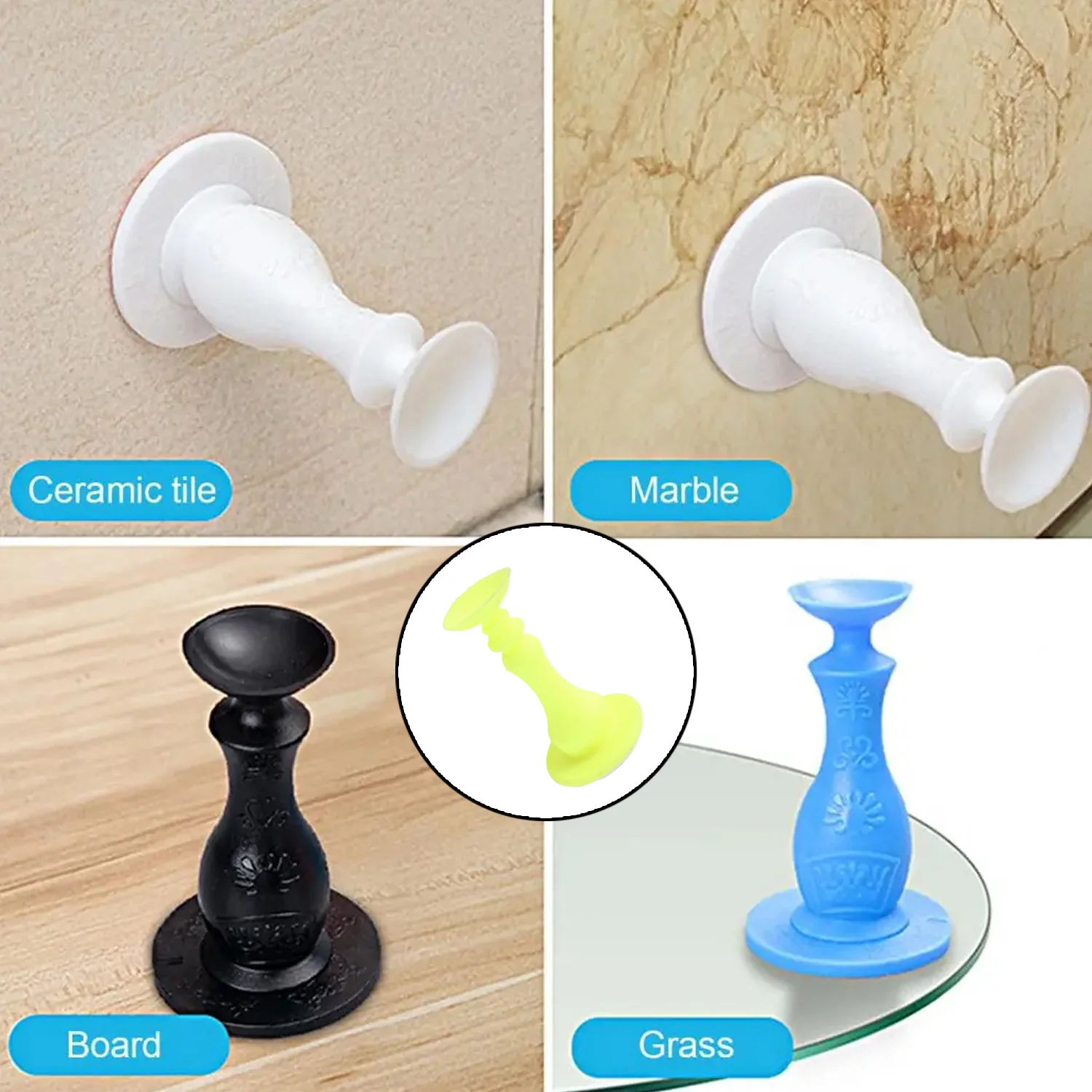 Neon Yellow Washing Machine Door Holder, Washing Machine Door Stopper (1 Pc) - Image 3