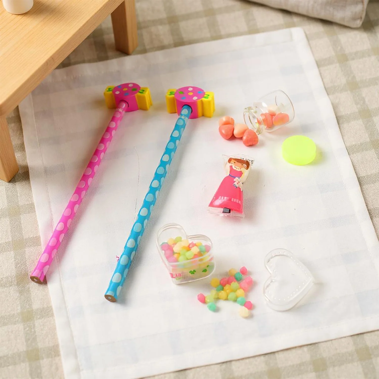 Fun Candy Design Pencil Set with Accessories Set (1 Set ) - Image 4