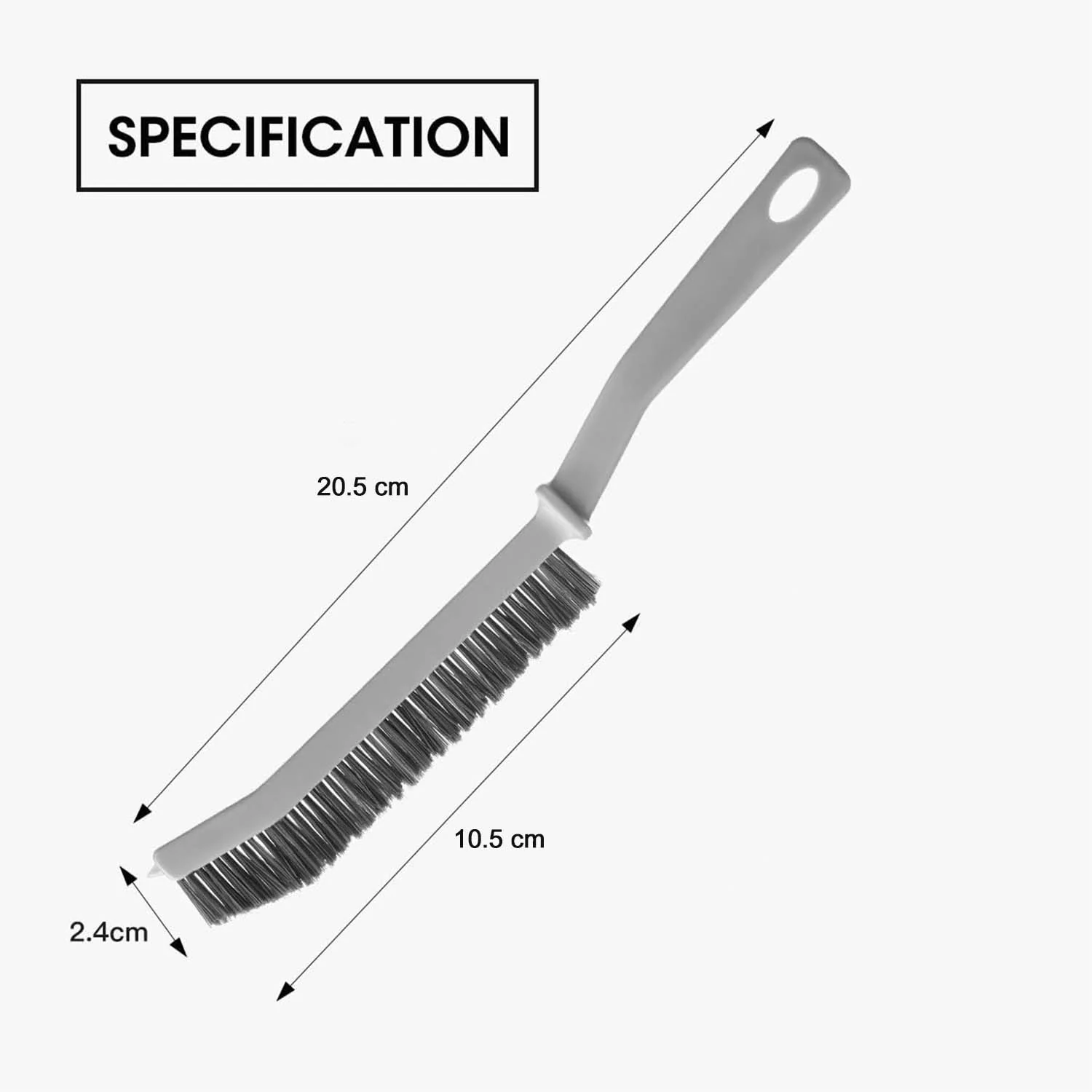 Long Handle Corner Cleaning Brush (2 Pc Set) - Image 9