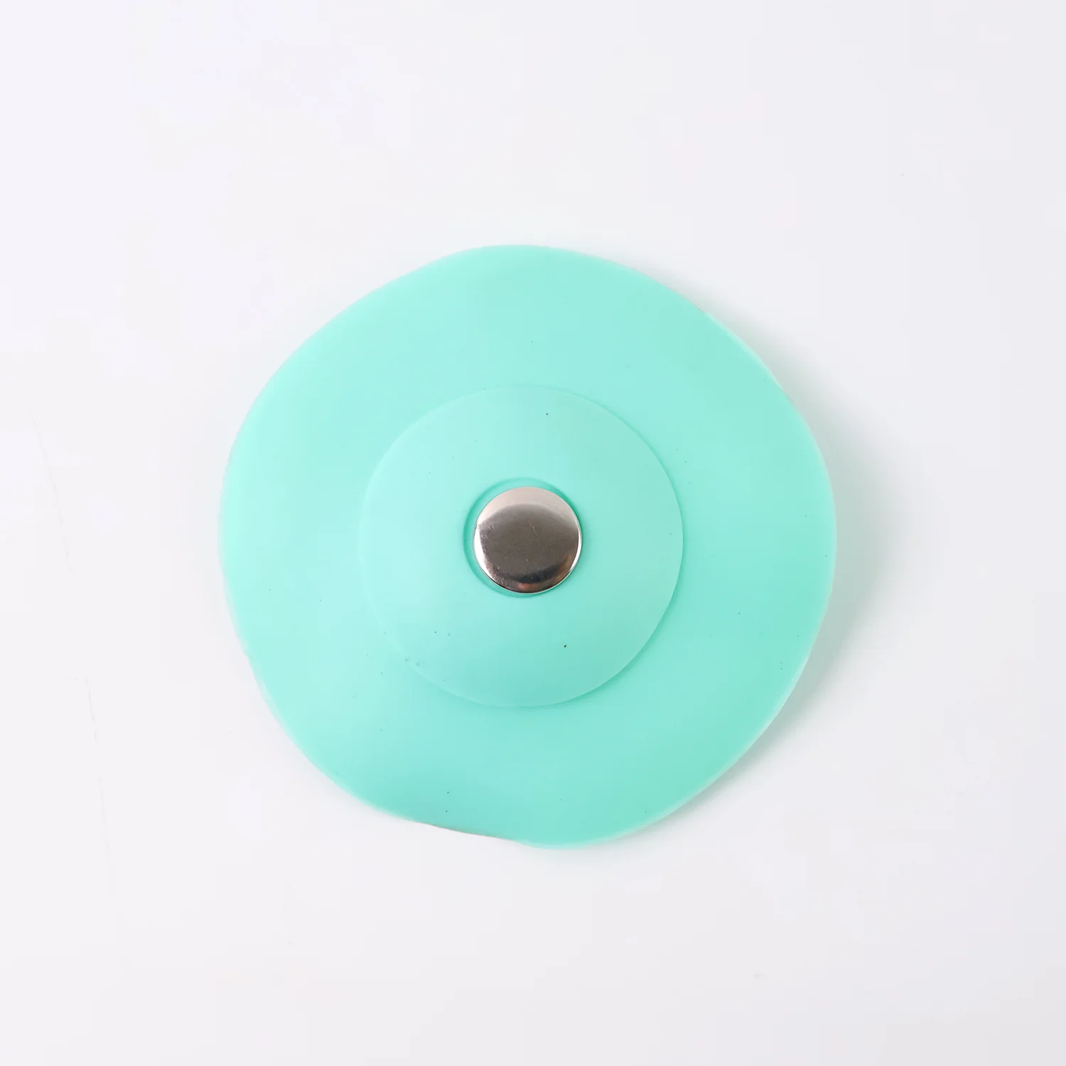 Creative 2-in-1 Light Green Silicone Sewer Sink Sealer Cover Drainer (multicolour) - Image 5