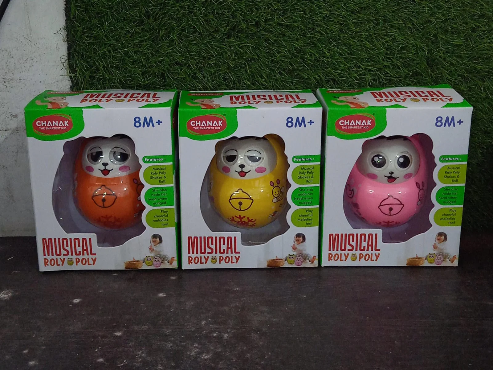 Musical Roly Poly Toy for Babies – Push & Shake Wobbling Doll - Image 7