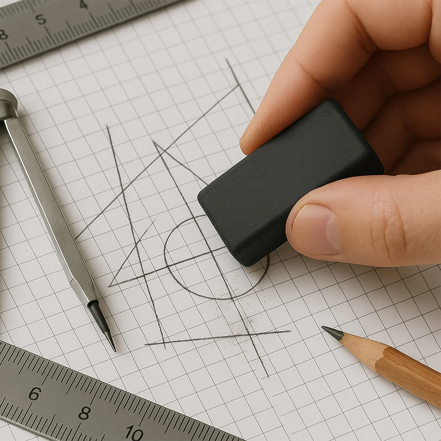 Stylish Eraser (30 Pc / Mix Design) - Image 4