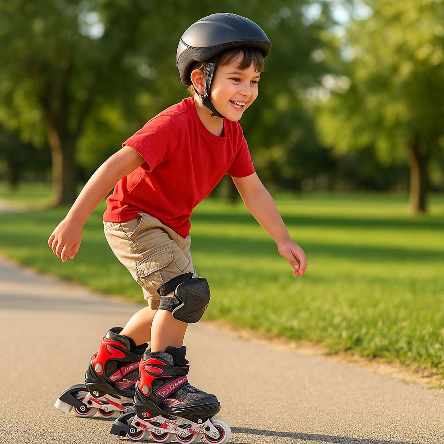 Professional Adjustable Inline Skates for Kids and Adults (Medium / 1 Pair) - Image 3