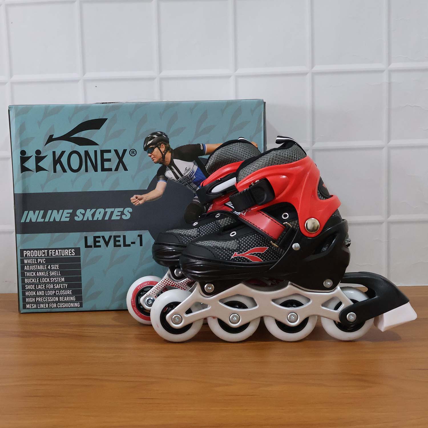 Professional Adjustable Inline Skates for Kids and Adults (Medium / 1 Pair) - Image 8