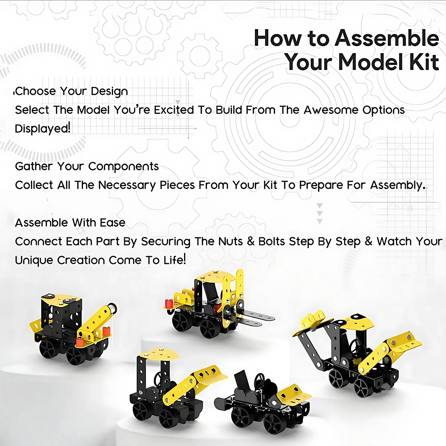 Aditi STEM Educational Mecha Racer DIY Construction Kit - Image 6