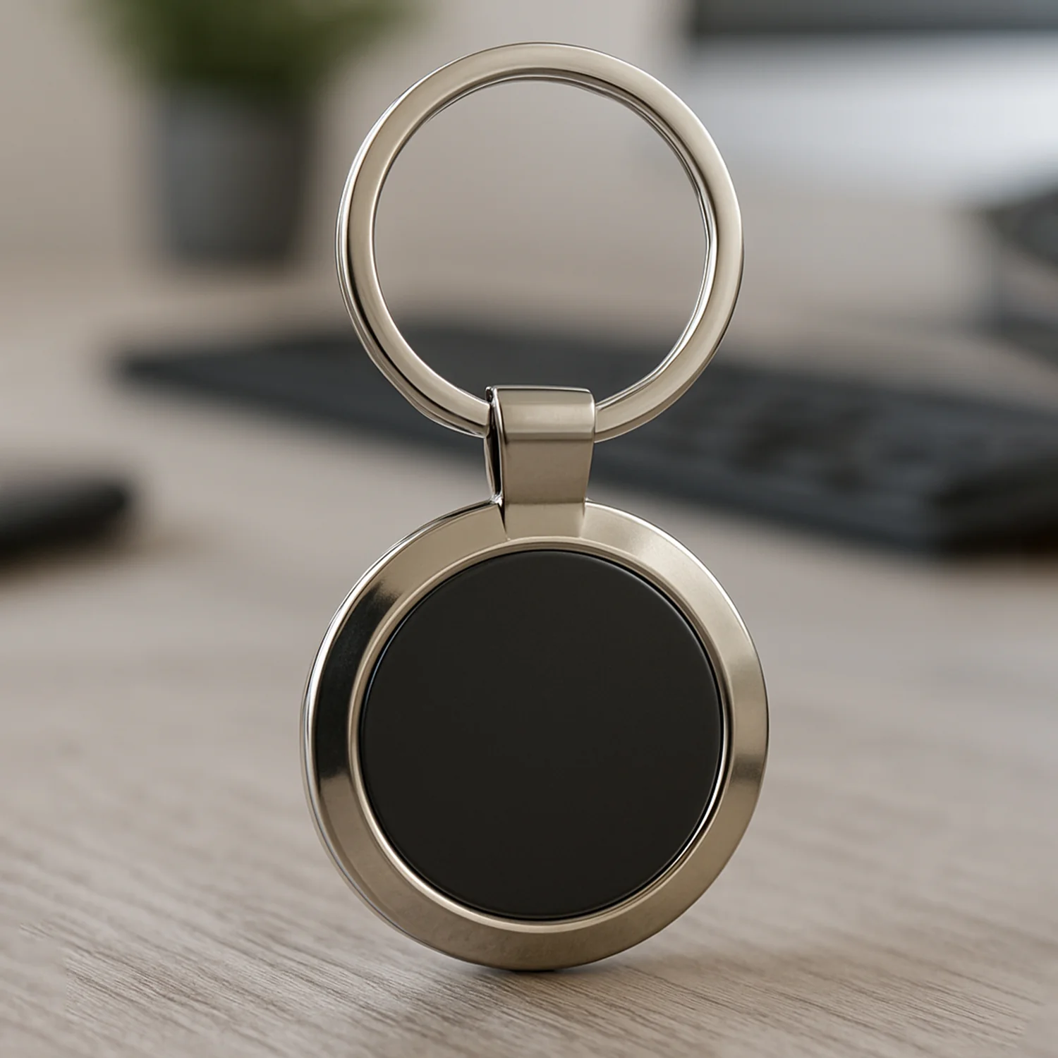 Premium Round Shape Metal Keychain (1 Pc) - Image 6