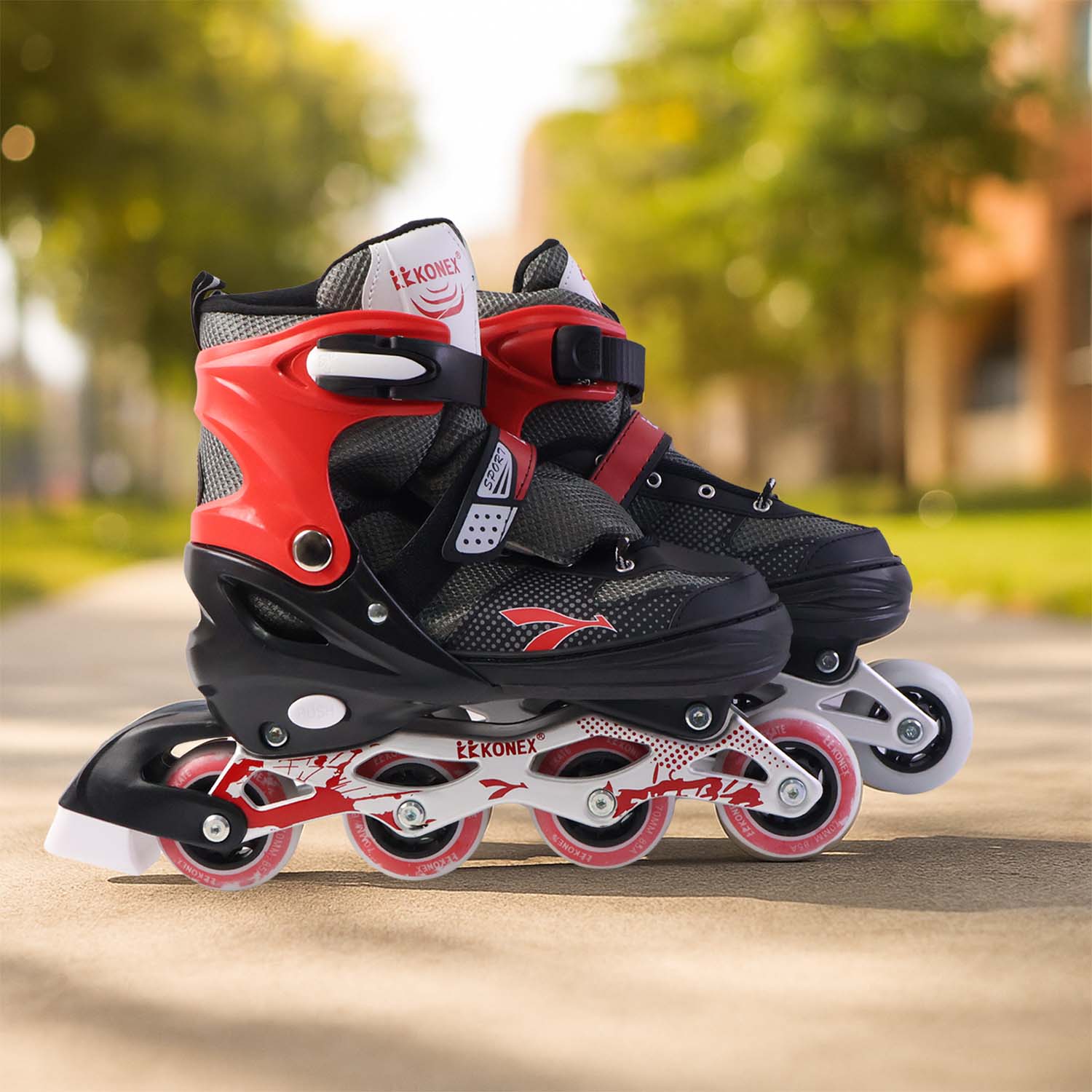 Professional Adjustable Inline Skates for Kids and Adults (XL / 1 Pair) - Image 6