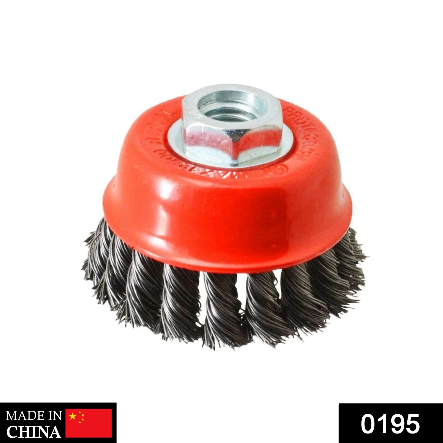 Wire Wheel Cup Brush (Black) - Image 2