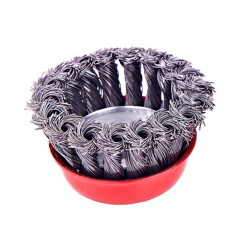 Wire Wheel Cup Brush (Black) - Image 7