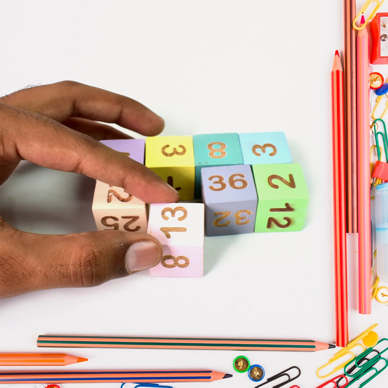 Wooden MathTime for Kids - Educational Math Card Game - Image 5