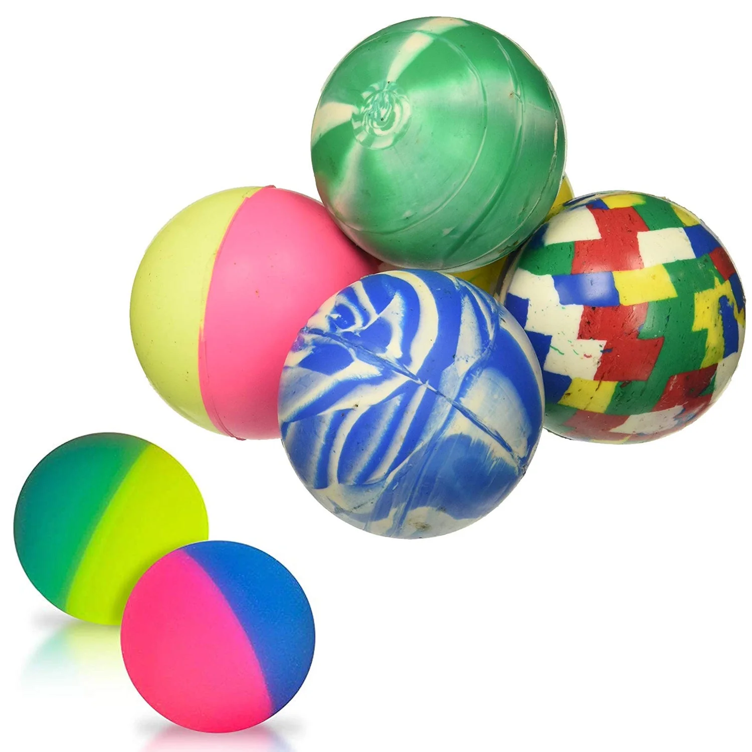 Crazy Bouncy Jumping Balls Set of 14Pcs - Image 4