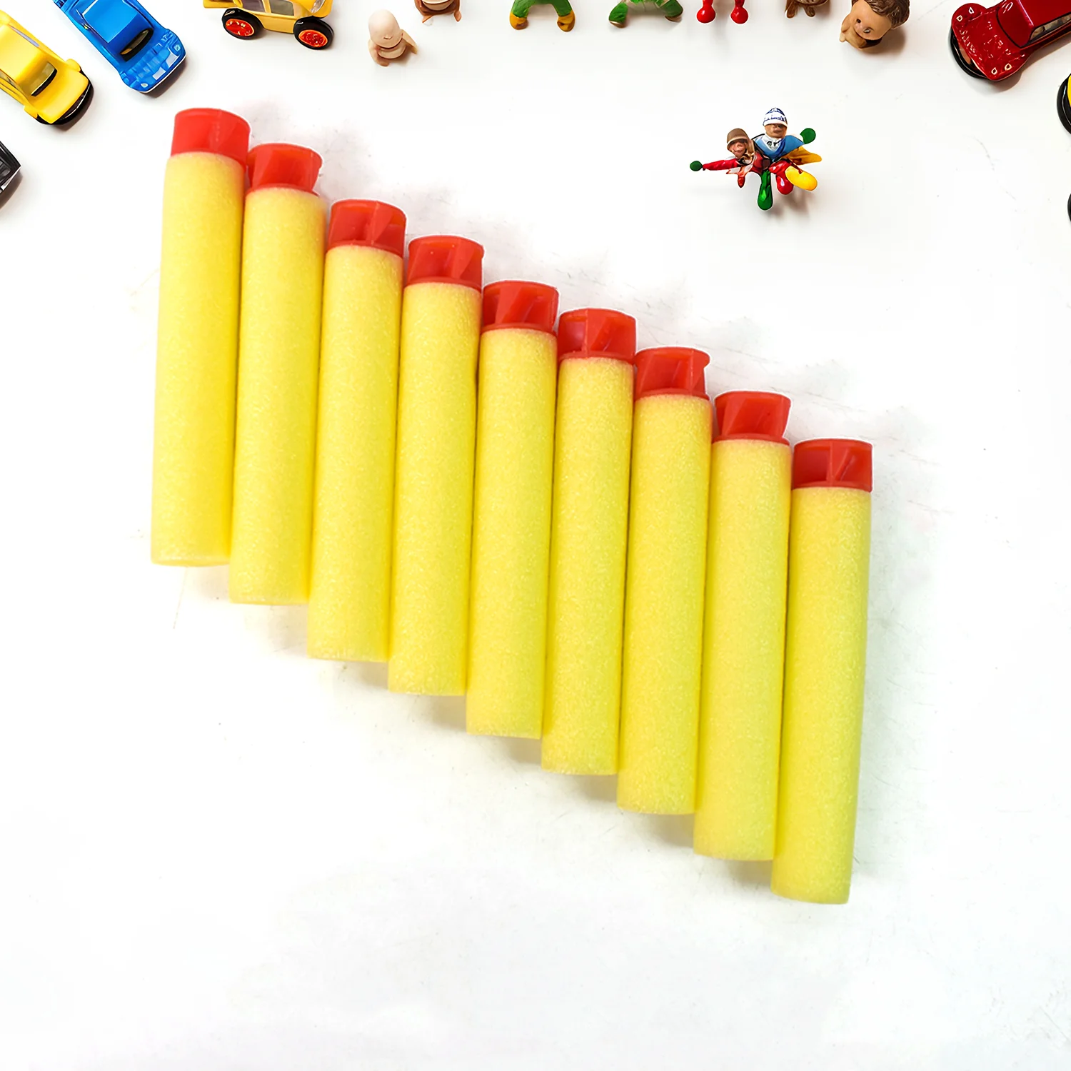 Refill Bullet Darts Soft Round Head Blasters Kids Toy for Gun (20 Pcs Set) - Image 3