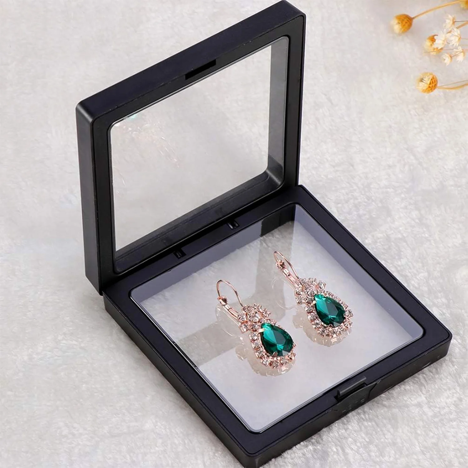 Transparent Jewellery Display Box (14x14 cm / 1 Pc) - Image 7